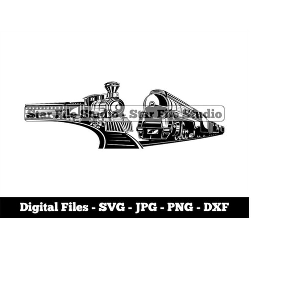 Trains Logo Svg, Train Svg, Locomotive Svg, Railway Svg, Tra - Inspire ...