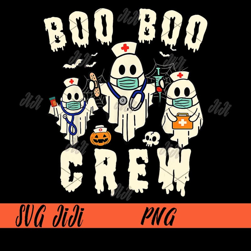 Boo-Boo-Crew-PNG,-Ghost-Halloween-Paramedic-Nurse-PNG,-NICU-LPN-PNG.jpg