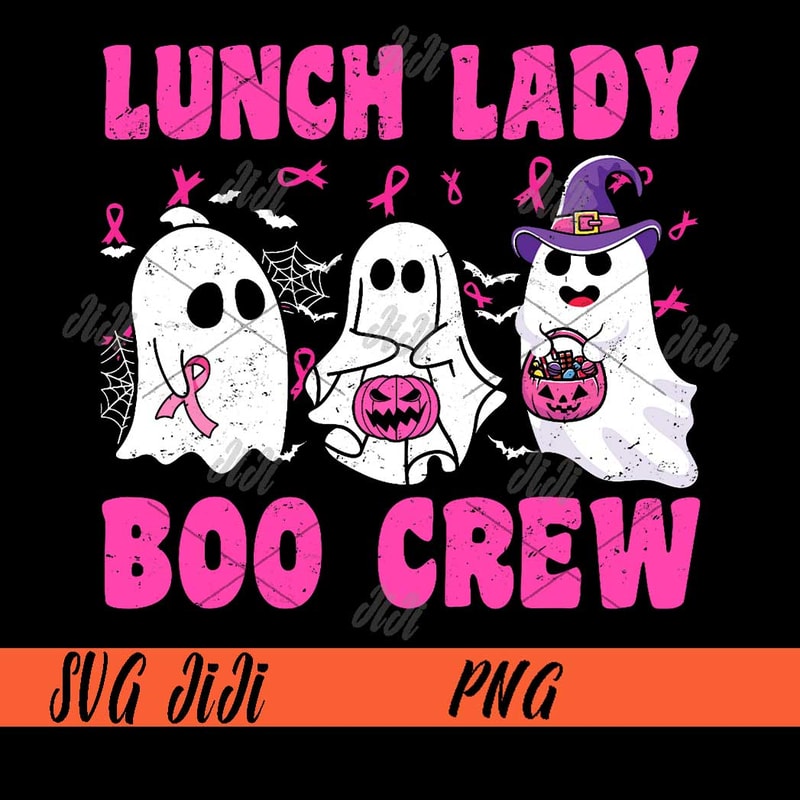 Lunch-Lady-Boo-Crew-PNG,-Pumpkin-Halloween-Breast-Cancer-PNG,-Ghost-Breast-Cancer-PNG.jpg