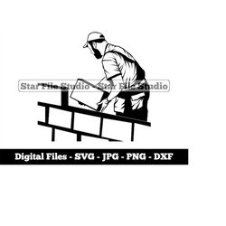 brick mason 4 svg, construction svg, contactor svg, brick mason png, brick mason jpg, brick mason files, brick mason cli