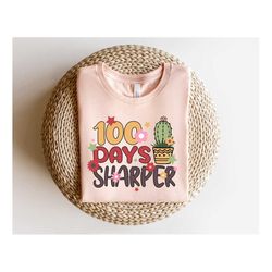 100 days of sharper tees, 100 days of school shirt,100 day shirt, 100th day of school celebration, student shirt, back t