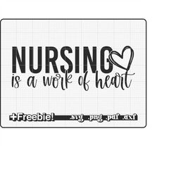 nurse svg, nurse heart stethoscope svg, hand drawn svg, rn svg, nurse png, nursing svg, nurse life svg, registered nurse