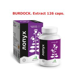 Burdock root extract in capsules, 126 caps.