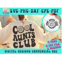 cool aunts club svg png cool aunt svg, retro aunt png, auntie svg, aunt life, best aunt, best aunt shirt svg, funny aunt