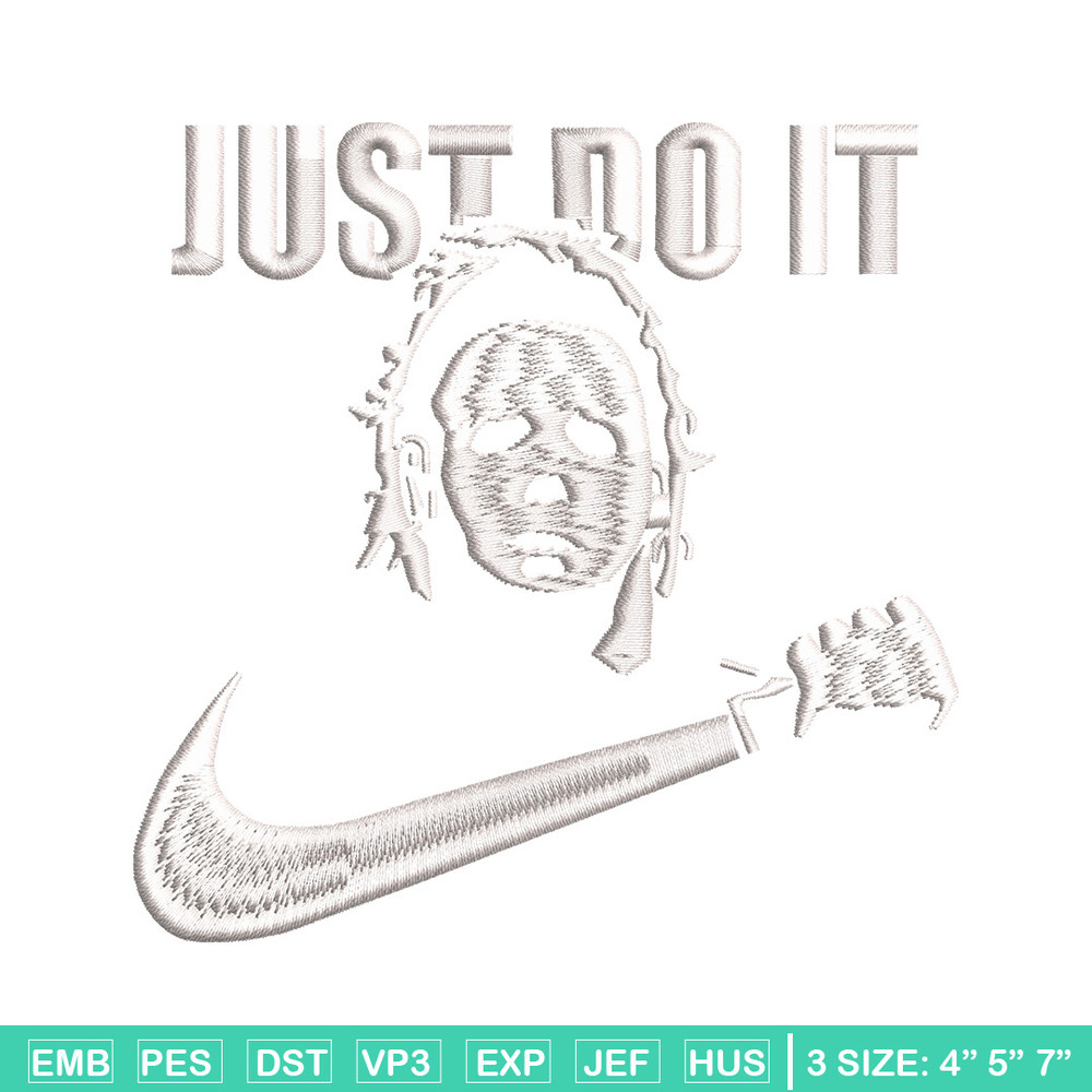 Just do it embroidery design, Horror embroidery, Embroidery file,Embroidery shirt, Emb design, Digital download.jpg