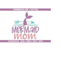 Mermaid mom Svg, Mermaid SVG, Mermaid Quotes Svg, Mermaid Svg Cricut, Mermaid Birthday Svg, Mermaid Saying Svg, Mermaid
