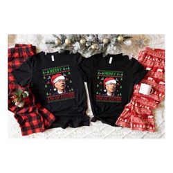 merry 4th of easter santa hat joe biden ugly christmas shirt 4xl 5xl tees