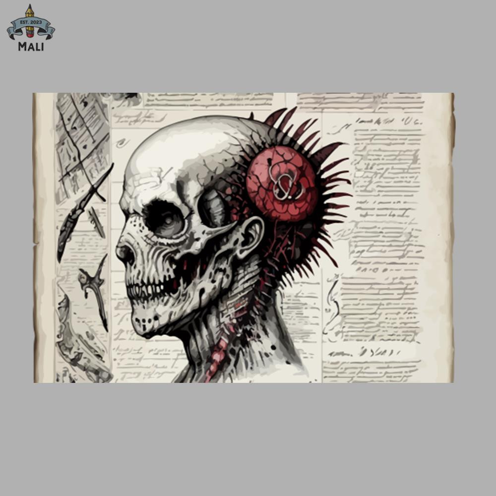 ML0908574-Lost Pages of HP Lovecraft Page 3 humaoid 01 Sublimation PNG Download.jpg