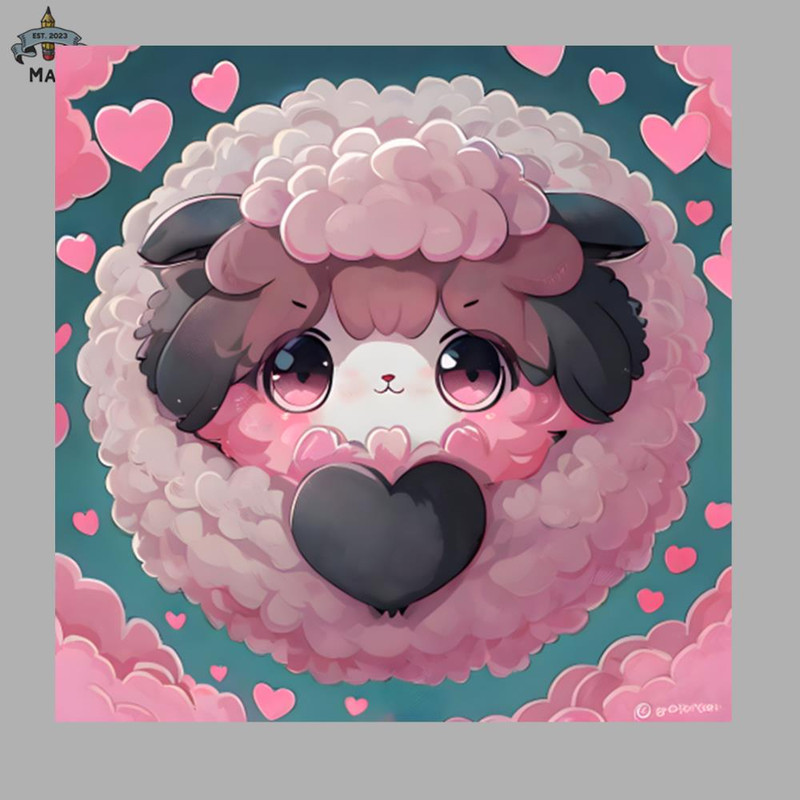 ML0908773-Pink sheep Sublimation PNG Download.jpg
