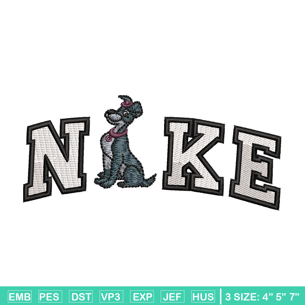 Nike x dog embroidery design, Dog embroidery, Nike design, Embroidery shirt, Embroidery file, Digital download.jpg