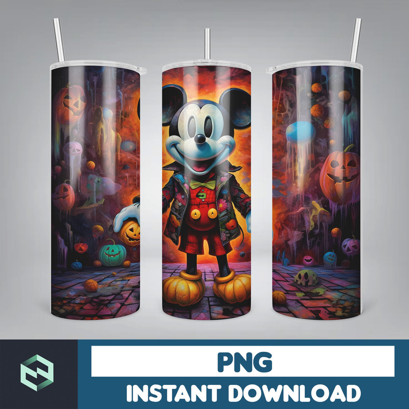 Cartoon and super hero Tumbler Wrap Png, 3D Tumbler Design Skinny Sublimation, Digital Download (82).jpg