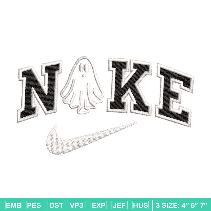 Nike x ghost embroidery design, Ghost embroidery, Nike design, Embroidery shirt, Embroidery file,Digital download.jpg