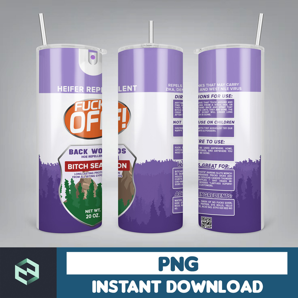 FUCK OFF spray original Png Tumbler, FUCK Spray Tumbler, Fuck off scent 20 Oz , Funny spray, Instant Download (1).jpg