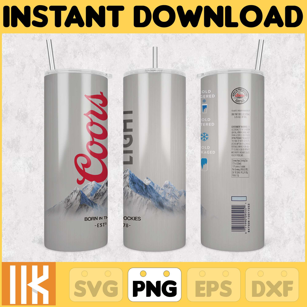 Beer Tumbler Png, Beer Tumbler design, Designs Including Beers And Brands, 20oz Skinny Tumbler Wrap, Digital Download (39).jpg