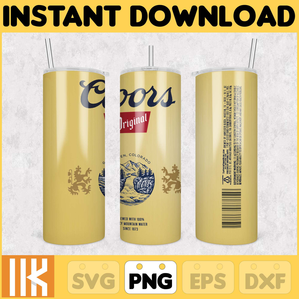 Beer Tumbler Png, Beer Tumbler design, Designs Including Beers And Brands, 20oz Skinny Tumbler Wrap, Digital Download (40).jpg