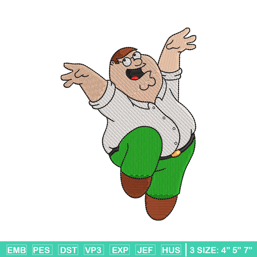 Peter funny embroidery design, Family guy embroidery, Embroidery file, Embroidery shirt, Emb design, Digital download.jpg