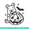 Pooh pumpkin embroidery design, Pooh embroidery, Embroidery file, Embroidery shirt, Emb design, Digital download.jpg
