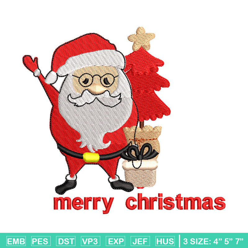 Satan red embroidery design, Chrismas embroidery, Embroidery file, Embroidery shirt, Emb design,Digital download.jpg