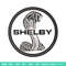 Shelby circle embroidery design, Logo embroidery, Emb design, Embroidery shirt, Embroidery file, Digital download.jpg