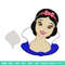 Snow white embroidery design, Disney embroidery, Emb design, Embroidery shirt, Embroidery file, Digital download.jpg