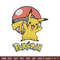 Pikachu embroidery design, Pokemon embroidery, Anime design, Embroidery shirt, Embroidery file, Digital download (2).jpg