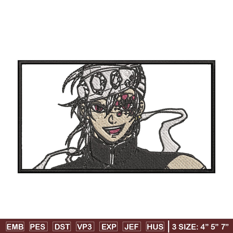 Tengen embroidery design, Tengen embroidery, Anime design, Embroidery shirt, Embroidery file, Digital download.jpg