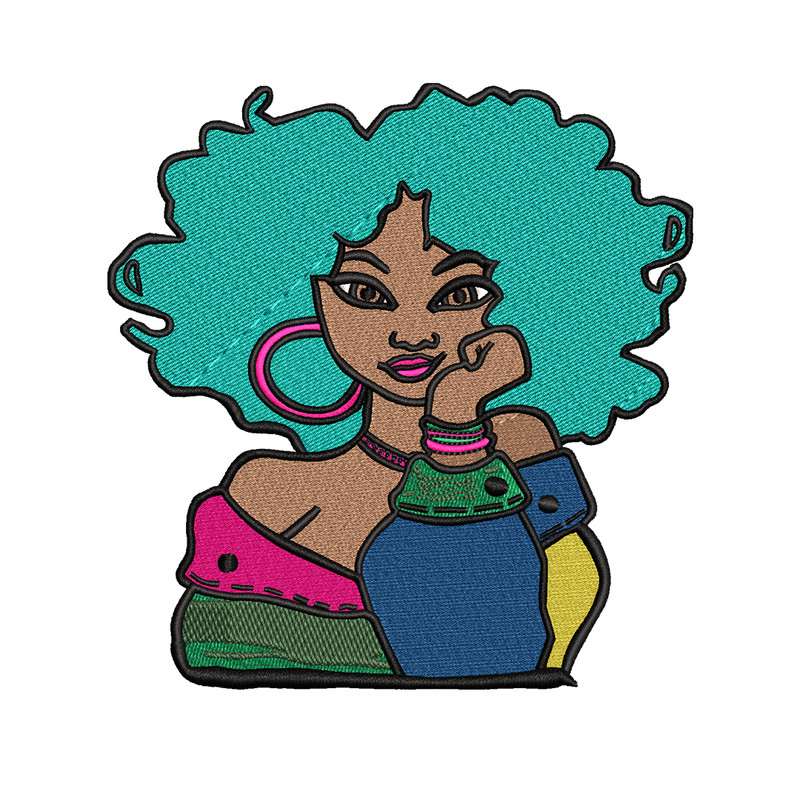 Girl embroidery design, Girl embroidery, logo design, Embroidery shirt, logo shirt, Instant download.jpg