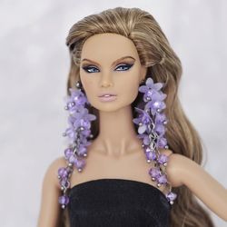 Fashion doll jewelry for Poppy Parker Barbie Nu face
