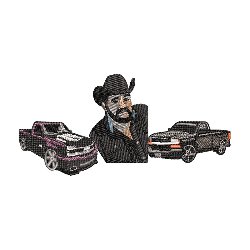 Man and car embroidery design, Man and car embroidery, logo design, Embroidery file, logo shirt, Instant download..jpg