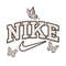 Nike butterfly embroidery design, logo embroidery, logo design, logo shirt, digital download.jpg