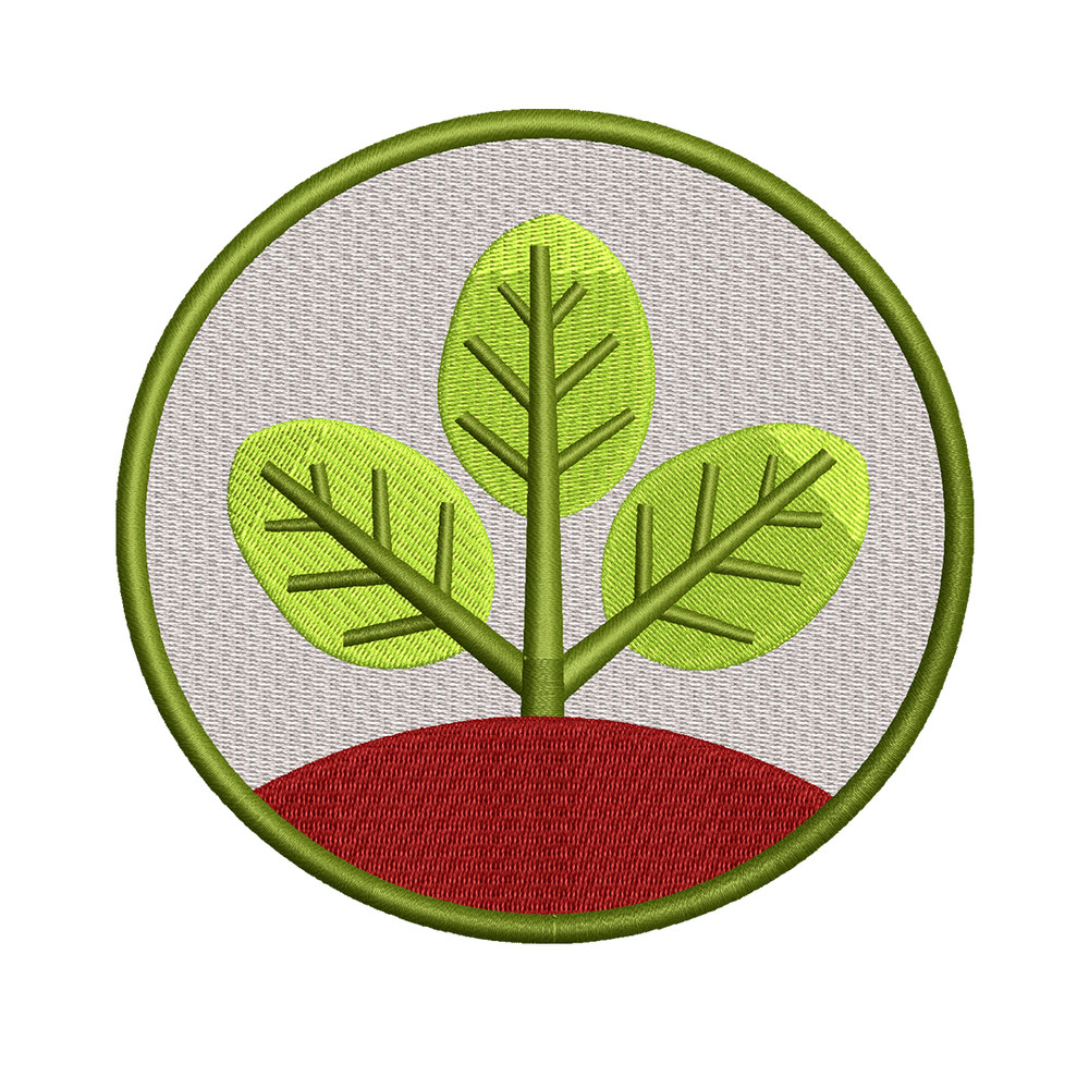 Organic product logo embroidery design, logo embroidery, logo design, Embroidery shirt, logo shirt, Instant download.jpg