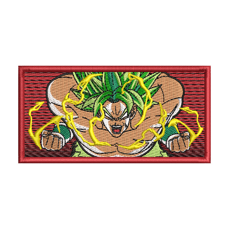 Super Broly embroidery design, Dragon Ball embroidery, anime design, embroidery file, anime shirt, Digital download.jpg