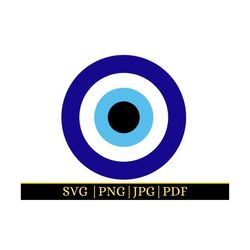 evil eye svg vector cut file and png transparent background clip art instant download  ,svg digital download