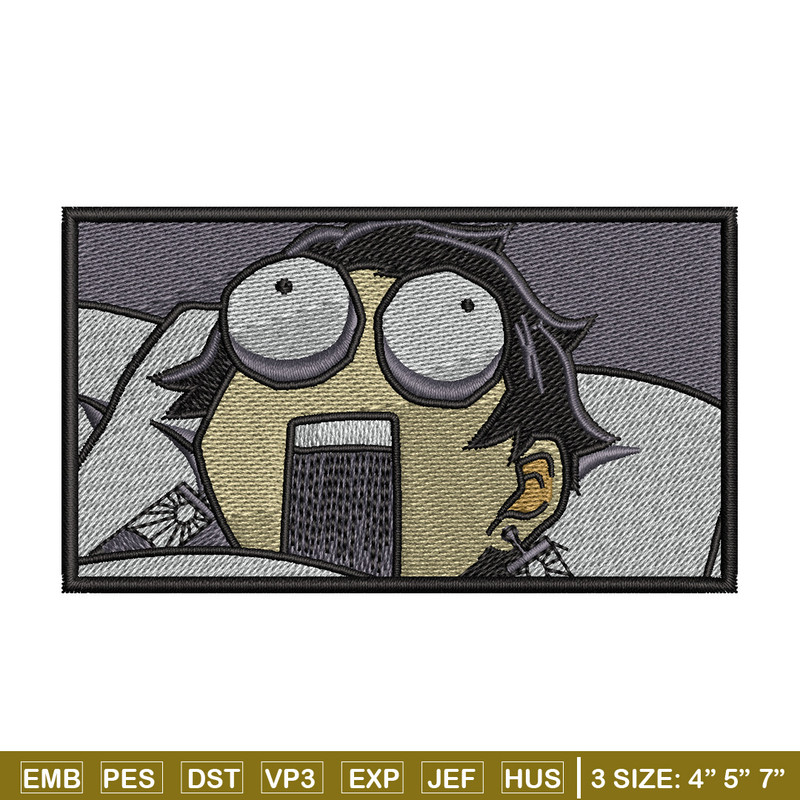 Funny tanjiro embroidery design, Tanjiro embroidery, Anime design, Embroidery shirt, Embroidery file, Digital download.jpg