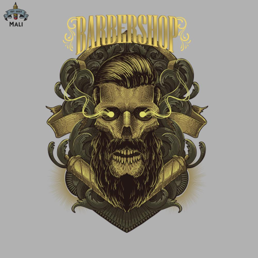 ML090885-Barbershop Skull Beard Sublimation PNG Download.jpg