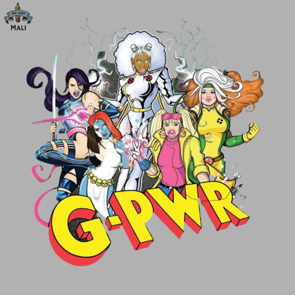 ML0908960-Super Powered Girl Group Unleashing the Empowerment Sublimation PNG Download.jpg