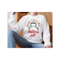 green shitter's full svg dxf png design files, instant download for commercial business use christmas vacation, cousin e