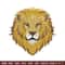 Goden lion embroidery design, Lion embroidery, Embroidery file, Embroidery shirt, Emb design, Digital download.jpg
