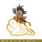 Goku child embroidery design, Dragonball embroidery, Anime design, Embroidery shirt, Embroidery file, Digital download.jpg
