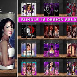 16 deigns selena quintanilla tumbler wrap , selena tumbler png 17