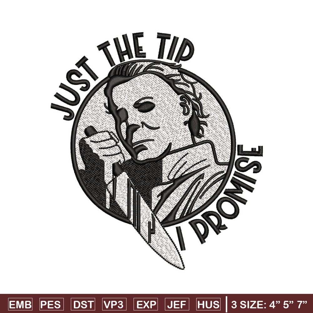 Just a trip embroidery design, Horror embroidery, Embroidery file,Embroidery shirt, Emb design, Digital download.jpg