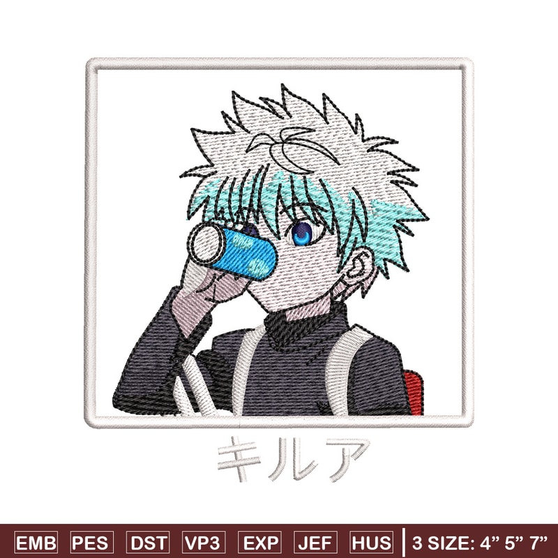 Killua box embroidery design, Hxh embroidery, Embroidery file, Embroidery shirt, Emb design, Digital download.jpg
