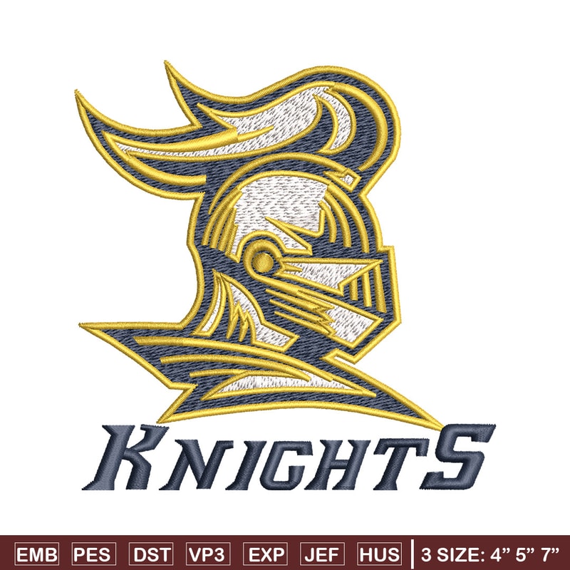 Knights logo embroidery design, Knights embroidery, Embroidery file,Embroidery shirt, Emb design, Digital download.jpg