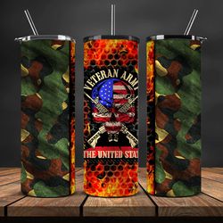 veteran military tumbler, veterans day tumbler , veteran tumbler wrap 06