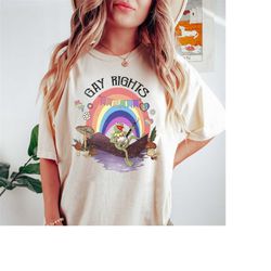 say gay shirt, frog & toad say gay rights, lgbt rights, funny lgbt shirts, lgbt rainbow t-shirt, lgbt pride, gifts for l