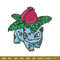 Ivysaur embroidery design, Pokemon embroidery, Anime design, Embroidery shirt, Embroidery file, Digital download.jpg