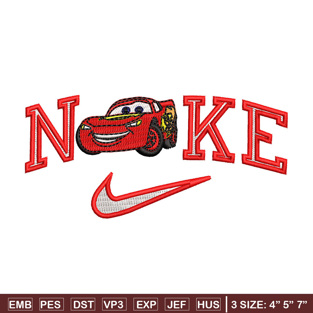 Mcqueen nike embroidery design, Mcqueen embroidery, Embroidery file, Embroidery shirt, Nike design,Digital download.jpg