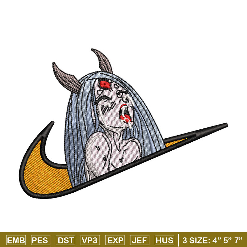 Kaguya agehao nike embroidery design, Naruto embroidery,Nike design, Embroidery shirt, Embroidery file, Digital download.jpg