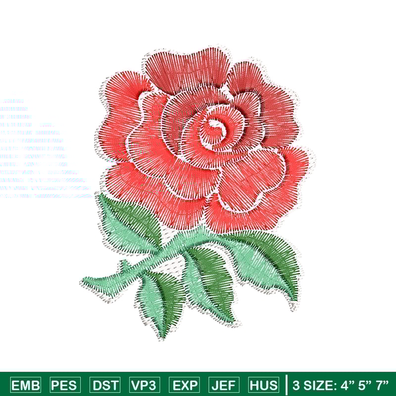 Flower Rose embroidery design, Flower Rose logo embroidery, logo design, Embroidery shirt, logo shirt, Instant download.jpg