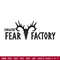 Fear factory logo embroidery design, logo embroidery, logo design, Embroidery shirt, logo shirt, Instant download.jpg